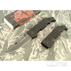 CUSP Head High Quality U.S.A.M9 Folding Knife Survival Knife with Aluminum Alloy Handle UDTEK01297